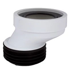 WC bekötő, excenteres (40 mm eltolással), Ø110 mm WC bekötő, excenteres (40 mm eltolással), Ø110 mm
