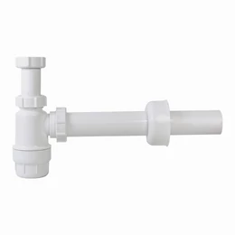 Mosdószifon 5/4", leeresztőszelep nélkül, 40 mm-es elfolyással