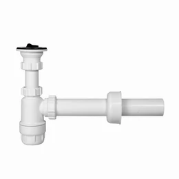Mosdószifon 5/4", leeresztőszeleppel, 40 mm-es elfolyással