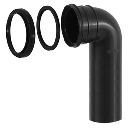 STYRON WC bekötő szett, könyök, O90 mm STYRON WC bekötő szett, könyök, O90 mm
