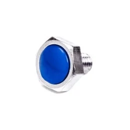 Színjelző csavar szögletes kristályfogantyúhoz, kék