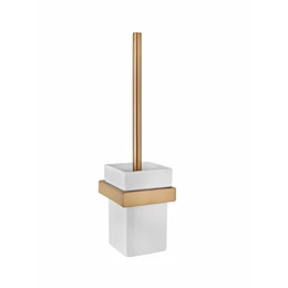 STROHM TEKA Formentera WC kefe fali tartóval, tüzes bronz