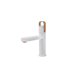 STROHM TEKA Lavi mosdó csaptelep L, fehér/Amazonas tölgy STROHM TEKA Lavi mosdó csaptelep L, fehér/Amazonas tölgy