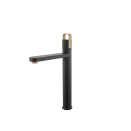STROHM TEKA Lavi mosdó csaptelep XL, fekete/Amazonas tölgy STROHM TEKA Lavi mosdó csaptelep XL, fekete/Amazonas tölgy