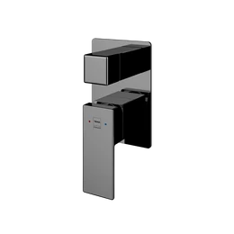 STROHM TEKA Soller süllyesztett 2 utas csaptelep, fekete