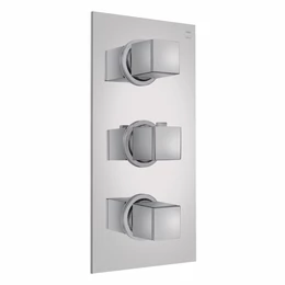 STROHM TEKA Soller süllyesztett 4 utas termosztátos zuhany csaptelep STROHM TEKA Soller süllyesztett 4 utas termosztátos zuhany csaptelep
