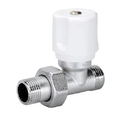 Bianchi radiátorszelep, egyenes, 1/2", külső menetes + csatlakozó 16 Bianchi radiátorszelep, egyenes, 1/2", külső menetes + csatlakozó 16