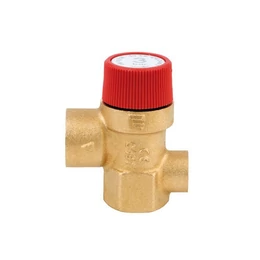 ICMA biztonsági szelep tágulási tartályhoz manométeres csatlakozóval, 1/2", 2,5 bar ICMA biztonsági szelep tágulási tartályhoz manométeres csatlakozóval, 1/2", 2,5 bar