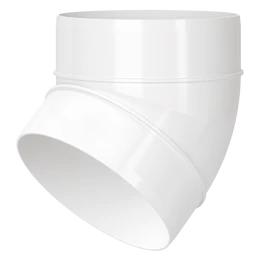 VENTS PVC könyökidom 100/45° VENTS PVC könyökidom 100/45°