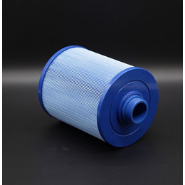 WELLIS szűrőbetét 175x152 mm, kék lamellás (sűrű menetes)