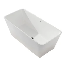 WELLIS Carib white szabadon álló matt fehér öntött márvány kád WELLIS Carib white szabadon álló matt fehér öntött márvány kád