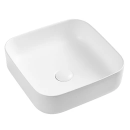 WELLIS Azalea matt pultra építhető matt fehér porcelán mosdó WELLIS Azalea matt pultra építhető matt fehér porcelán mosdó