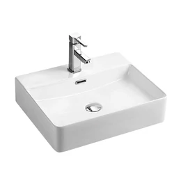 WELLIS Lotus pultra építhető porcelán mosdó WELLIS Lotus pultra építhető porcelán mosdó