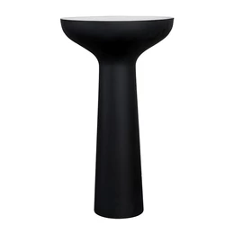 WELLIS Pillar Black szabadon álló solid surface mosdó WELLIS Pillar Black szabadon álló solid surface mosdó
