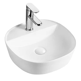 WELLIS Petunia 40 pultra építhető porcelán mosdó WELLIS Petunia 40 pultra építhető porcelán mosdó