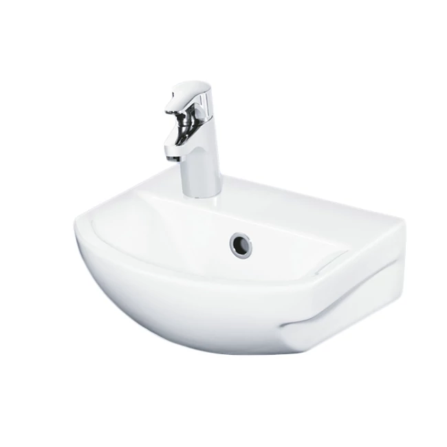 ALFÖLDI Miron kézmosó 36×29 cm, 1 furat bal oldalon, Easyplus