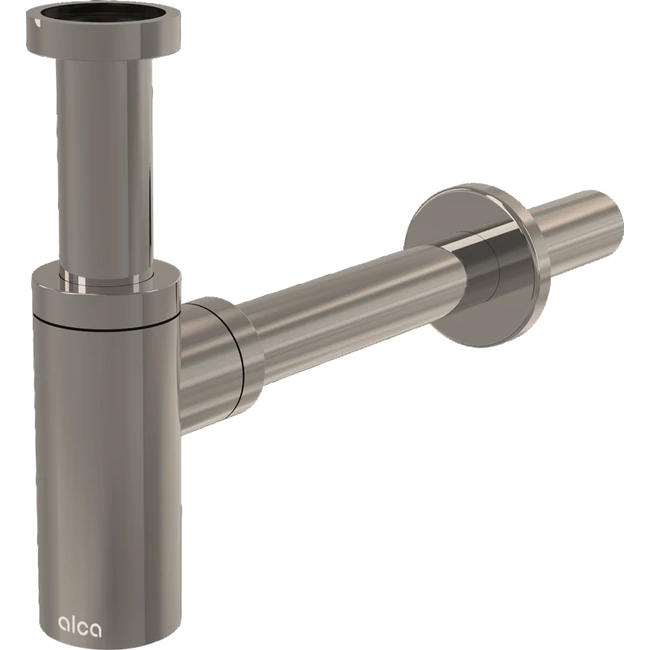 ALCA design mosdószifon DN32, NICKEL-fényes