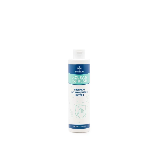 KFA ARMATURA Clean&Fresh króm tisztító, 300 ml