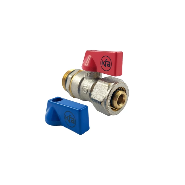 KFA Armatura mini golyóscsap 16×2-es többrétegű csövekhez, 1/2"