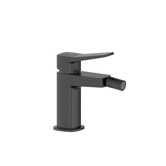 KFA ARMATURA Malaga bidé csaptelep click-clack leeresztővel, fekete