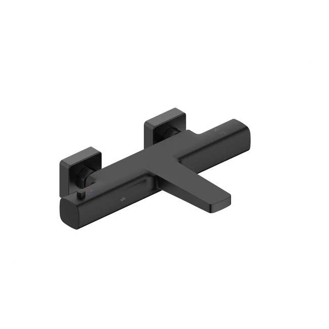 KFA ARMATURA Malaga termosztátos kádtöltő csaptelep, fekete