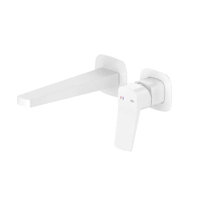 KFA ARMATURA Malaga falsík alá építhető mosdó csaptelep, matt fehér