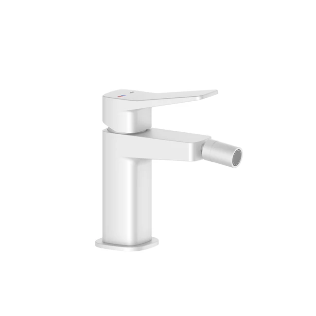 KFA ARMATURA Malaga bidé csaptelep click-clack leeresztővel, matt fehér