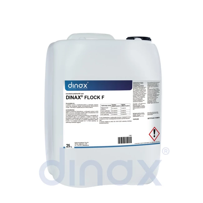 DINAX Flock F 25 kg uszodavíz pelyhesítőszer (folyadék)