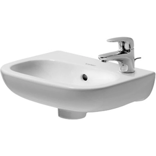 DURAVIT D-Code kézmosó, 36×27 cm, csaplyuk nélkül