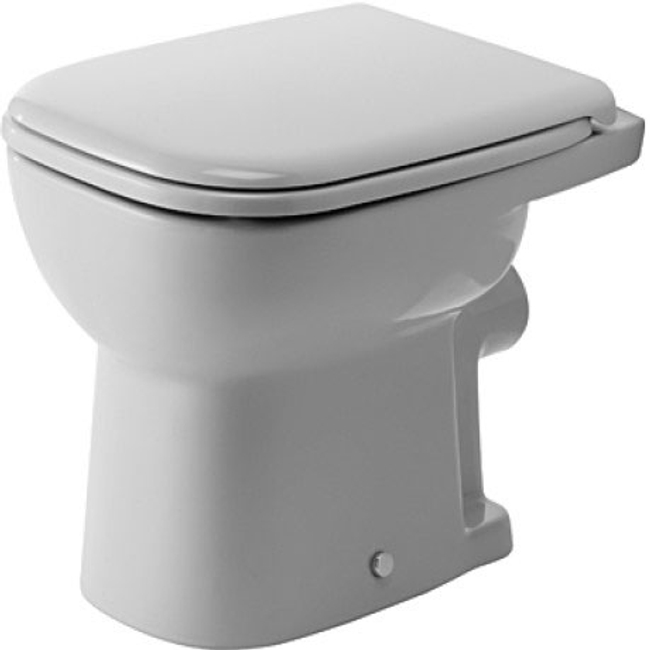 DURAVIT D-Code álló WC, síköblítésű, hátsó kifolyású