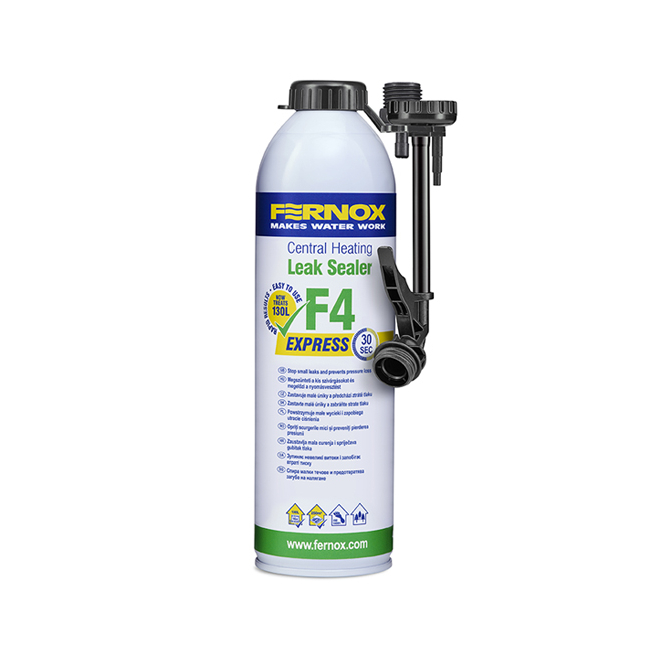 FERNOX Leak Sealer F4 Express szivárgástömítő folyadék, 400 ml