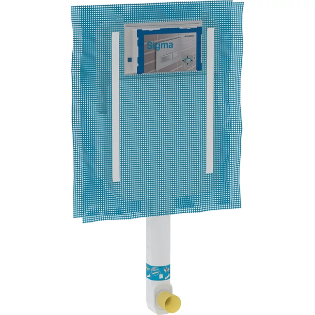 GEBERIT Sigma 8 cm-es falsík alatti öblítőtartály, 6/3 liter