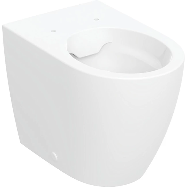 GEBERIT iCon áll WC mélyöblítésű, falhoz illeszkedő, zárt forma, Rimfree