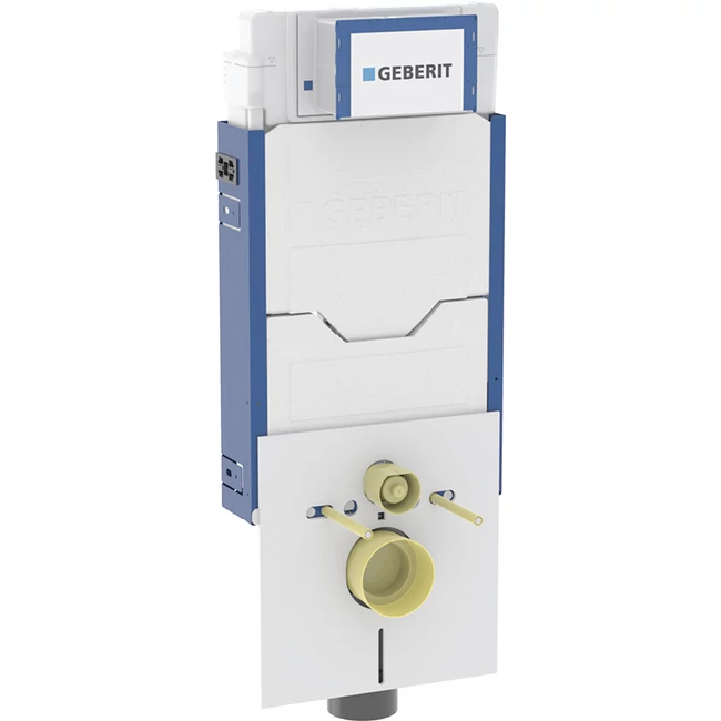 GEBERIT Kombifix fali WC-szerelőelem, 108 cm, Sigma 12 cm-es falsík alatti öblítőtartállyal