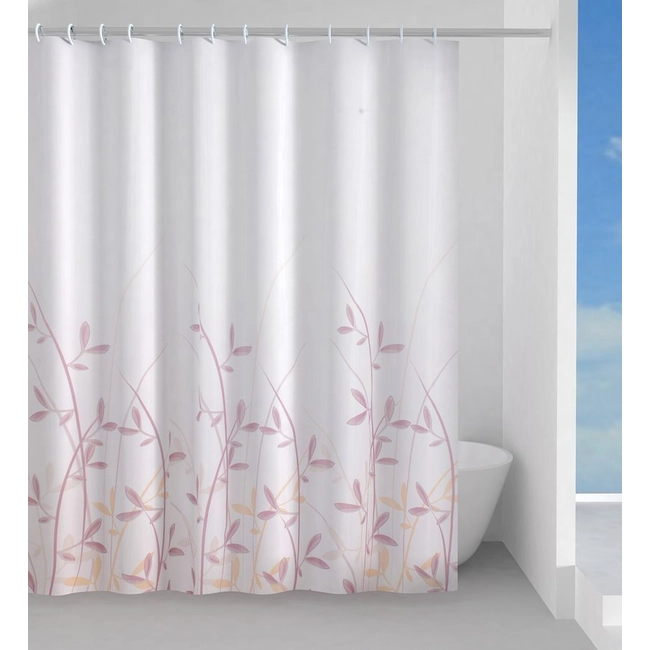 GEDY Flora zuhanyfüggöny, 180×200 cm, polyester