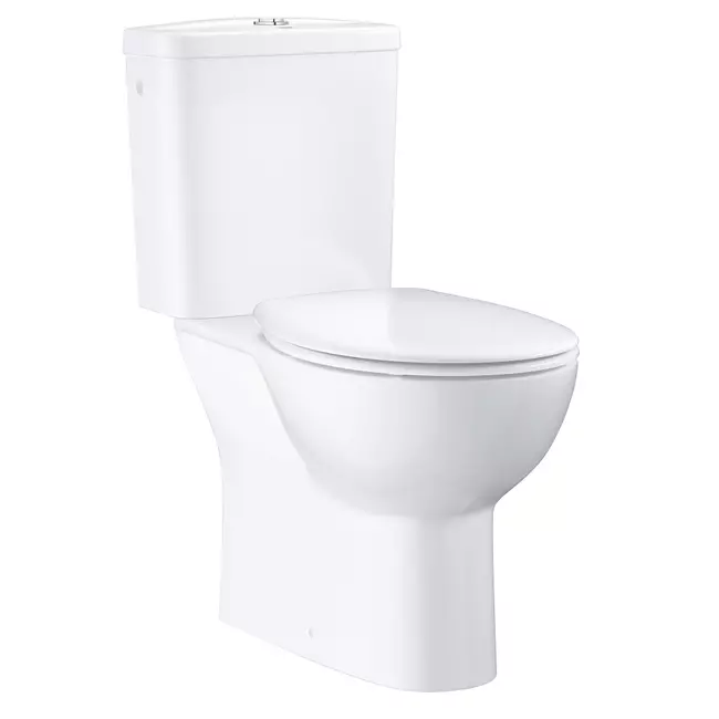 GROHE Bau Ceramic monoblokkos WC szett, mély, alsó, Rimless