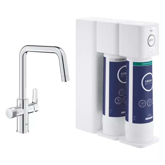 GROHE Blue Pure Eurosmart kezdőkészlet fordított ozmózisos mineralizációs szűrővel