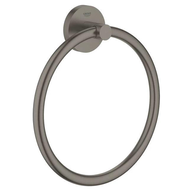GROHE Essentials törölközőtartó gyűrű, brushed hard graphite