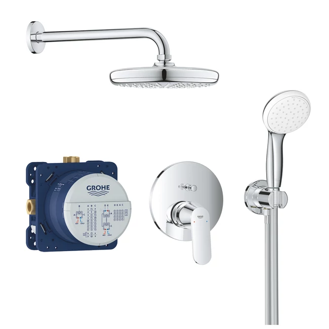 GROHE Eurosmart Cosmopolitan teljes zuhanyrendszer Tempesta 210 fejzuhannyal