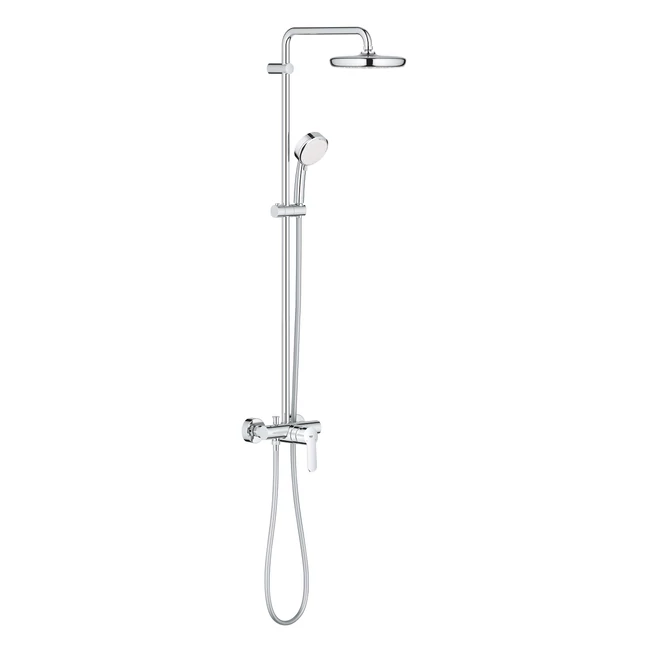 GROHE Tempesta Cosmopolitan System 210 zuhanyrendszer egykaros keverővel falra szereléshez