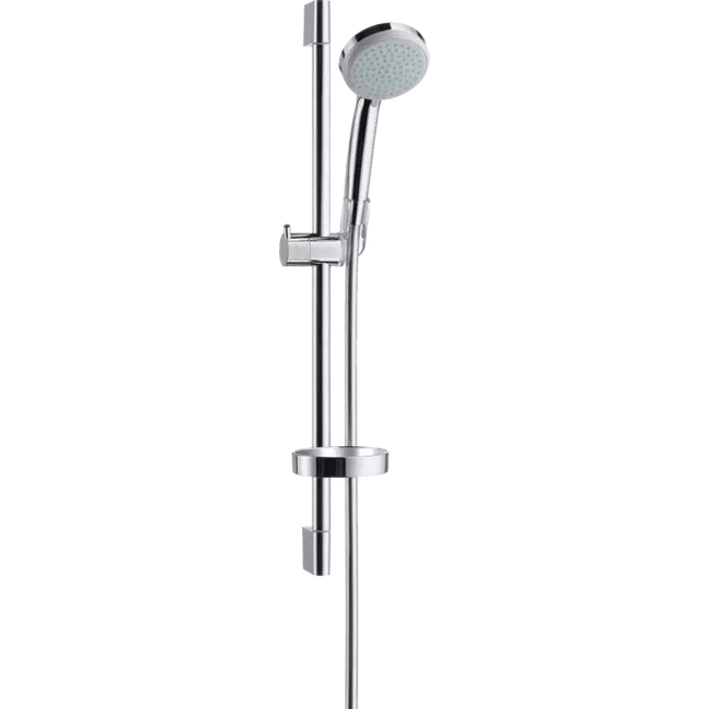 HANSGROHE Croma 100 zuhanyszett Vario 65 cm-es zuhanyrúddal és szappantartóval