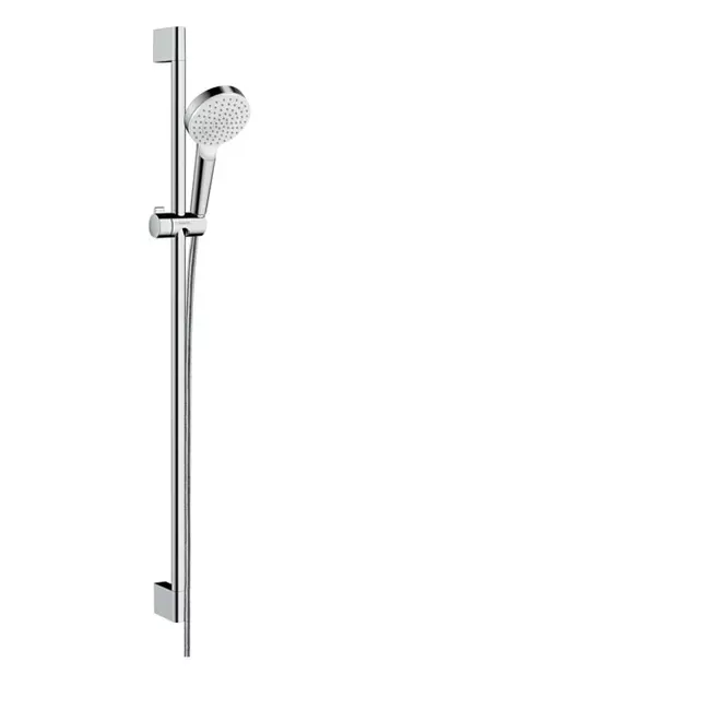 HANSGROHE Crometta zuhanyszett 1jet 90 cm-es zuhanyrúddal, fehér/króm