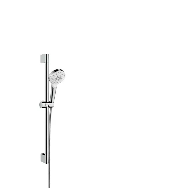 HANSGROHE Crometta 1jet Green 6 l/perc 0,65 m zuhanyszett, fehér/króm