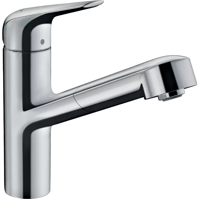 HANSGROHE Focus M42 egykaros konyhai csaptelep kihúzható kifolyóval