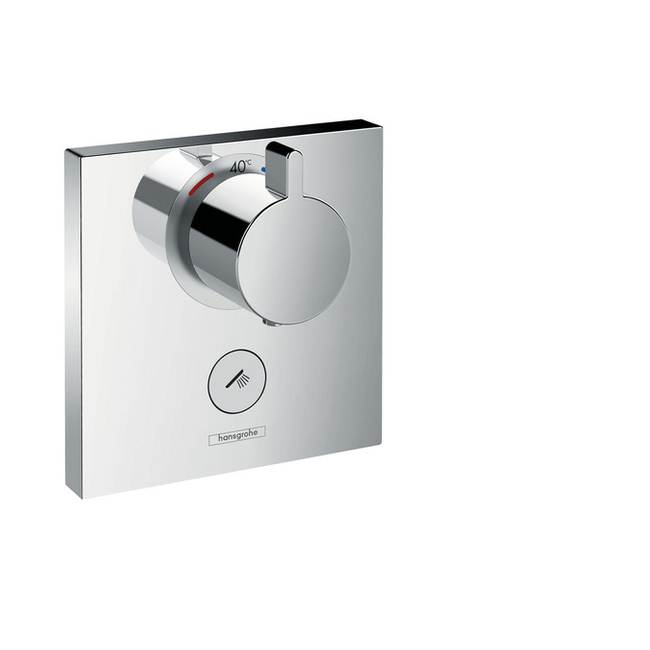 HANSGROHE ShowerSelect termosztát Highflow falsík alatti szereléshez, 1 fogyasztóhoz és egy további leágazáshoz