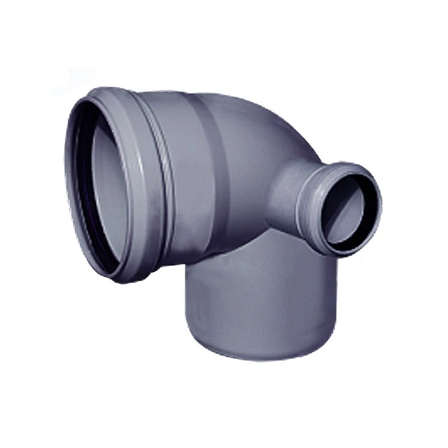 PVC könyök elágazó balos 110/50