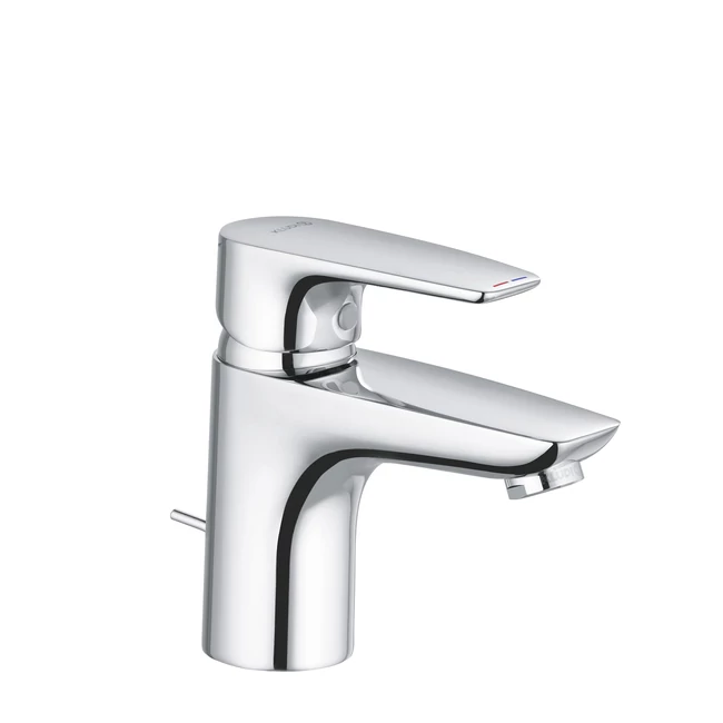 KLUDI Pure&Solid mosdócsap 75 ECO lefolyógarnitúrával