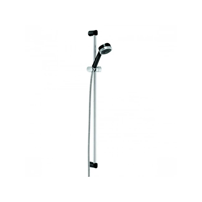 KLUDI Zenta zuhanygarnitúra 3S, 90 cm, fekete/króm