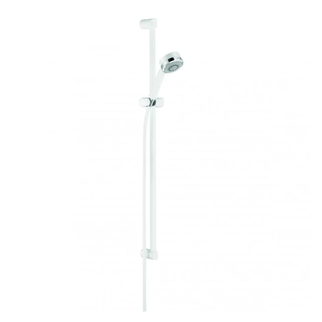 KLUDI Zenta zuhanygarnitúra 3S, 90 cm, fehér/króm
