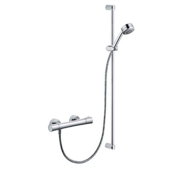 KLUDI Zenta Shower Duo termosztátos zuhanycsaptelep, 90 cm